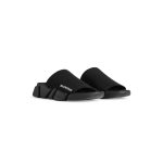 Women’s Speed 2.0 Recycled Knit Slide Sandal in Black - Image 2